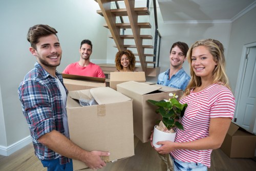 Removal van ready for same day removals in Wandsworth