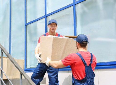 Customer complaint review process for a removals service