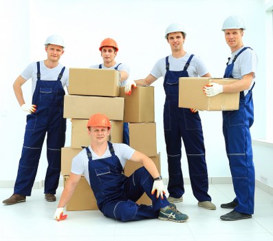 Professional team handling household furniture removals in Wandsworth