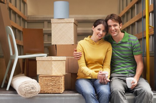 Student moving service with van in Wandsworth
