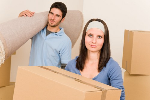 Packing and loading furniture for same day removals