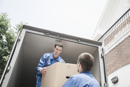 Team preparing for a commercial move in Wandsworth