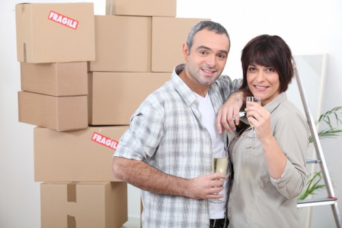 Commercial packing boxes for office relocation in Wandsworth