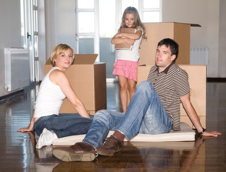 Packed household items ready for a Wandsworth relocation